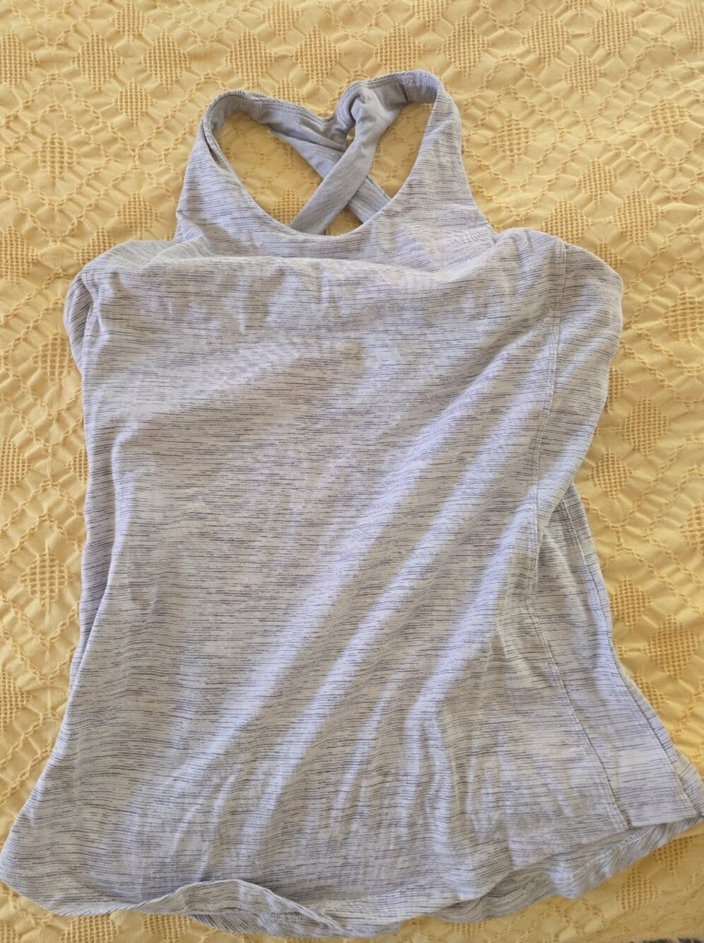Lululemon Grey Workout Top